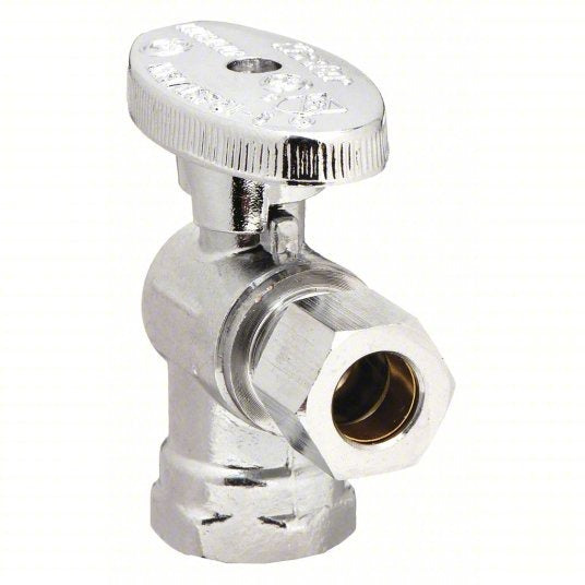 KISSLER Kissler 88-9200 1/4-Turn Angle Stop (3/8 in x 3/8 in) (Pkg Qty 10)