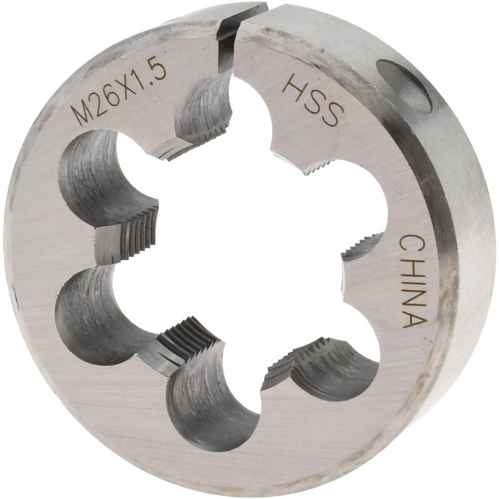 VALUE COLLECTION Value Collection 314-1845 Round Die M26x1.5 2 Inch Od Hss