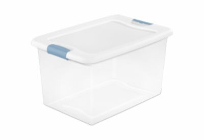 STERILITE Sterilite 14978006 Clear Latching Storage Box 64 Qt