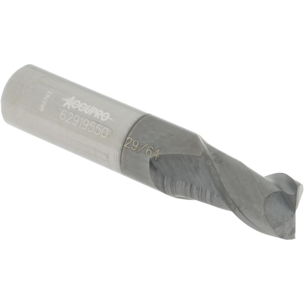 ACCUPRO Accupro 12178799 Square End Mill 29/64 in 2 Flute Carbide