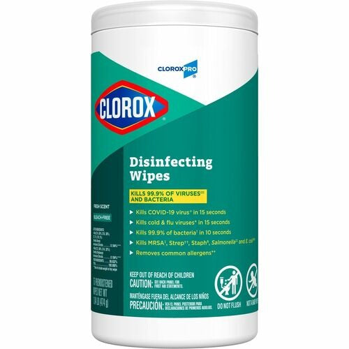 CLOROX Clorox Company CLO15949BD Disinfecting Wipes 75 Ct Bundle 240