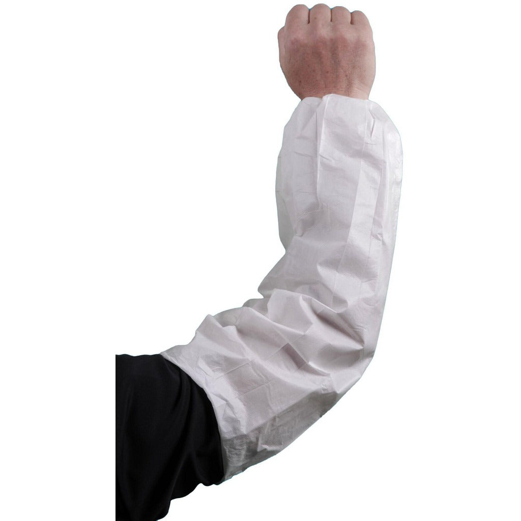 PRO-SAFE Pro-safe KM-AG-KG Disposable Sleeves 18in Elastic Cuff 100pk