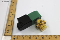 York 025-16988-000 120V 1/4 Inch NPT 3-Way Solenoid Valve