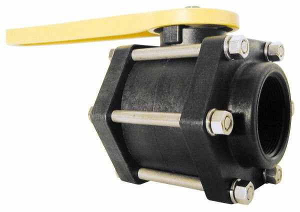 GREEN LEAF Green Leaf V 300 Ball Valve 3 Inch Fnpt Polypropylene