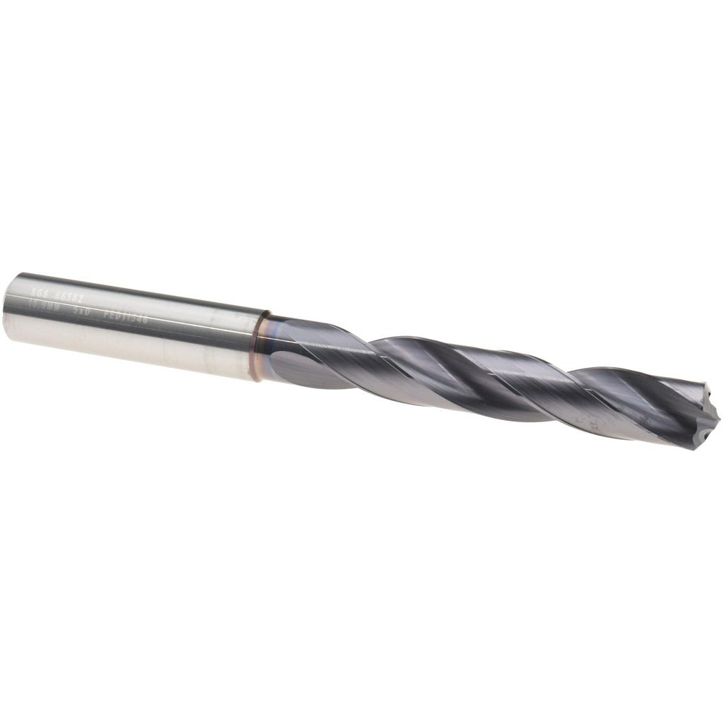 KYOCERA SGS PRECISION TOOLS Sgs 66582 Solid Carbide Jobber Drill 10.90 Mm 135 Deg