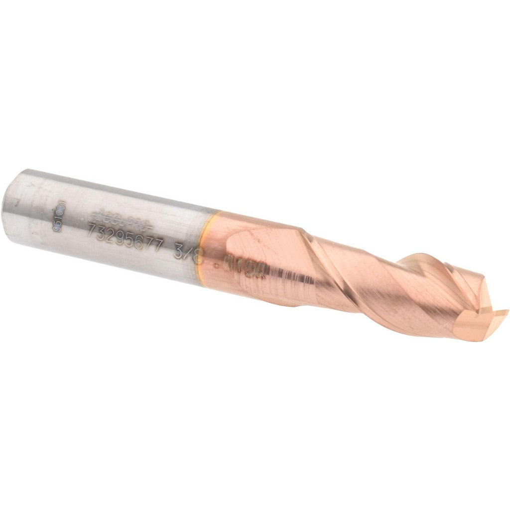 ACCUPRO Accupro 12181416 Corner Radius End Mill 3/8 in 2 Flute