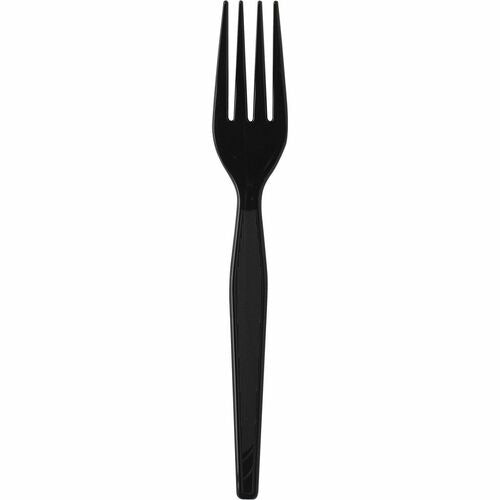 DIXIE Dixie Foods DXEFH53C7 Black Disposable Cutlery 1000 Ct
