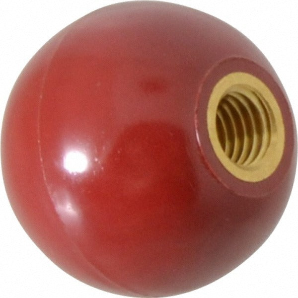 GIBRALTAR Gibraltar G10-0033AN Ball Knob Female Insert Phenolic Red