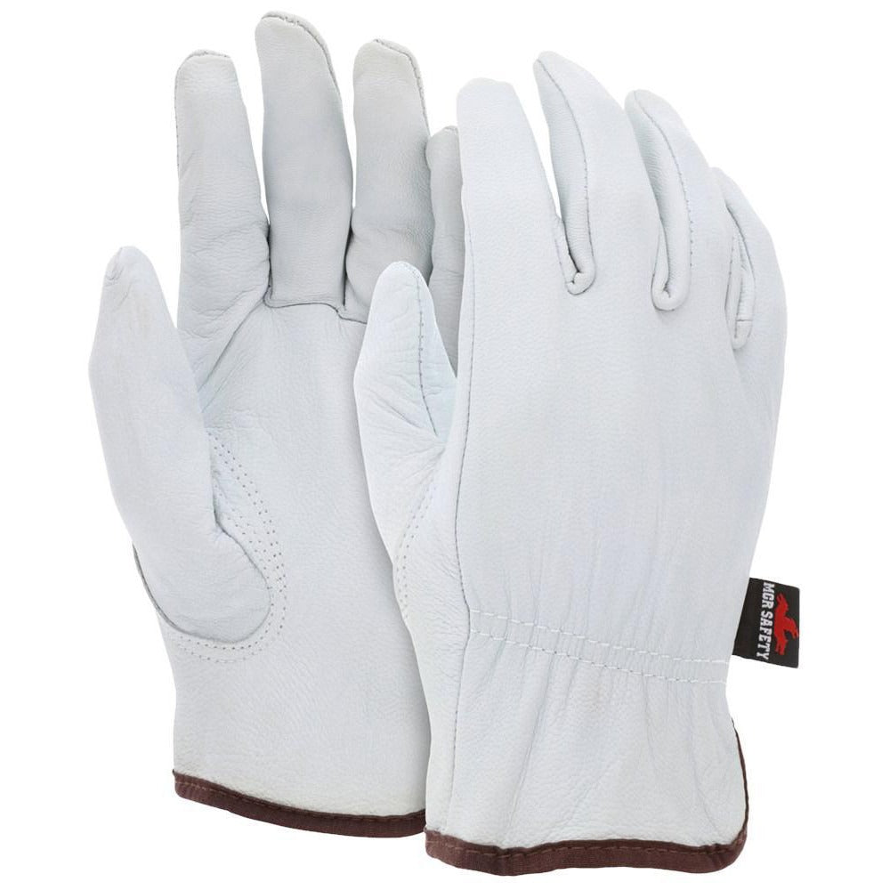 MCR SAFETY Mcr Safety 3611L Goatskin Leather Gloves Size Large