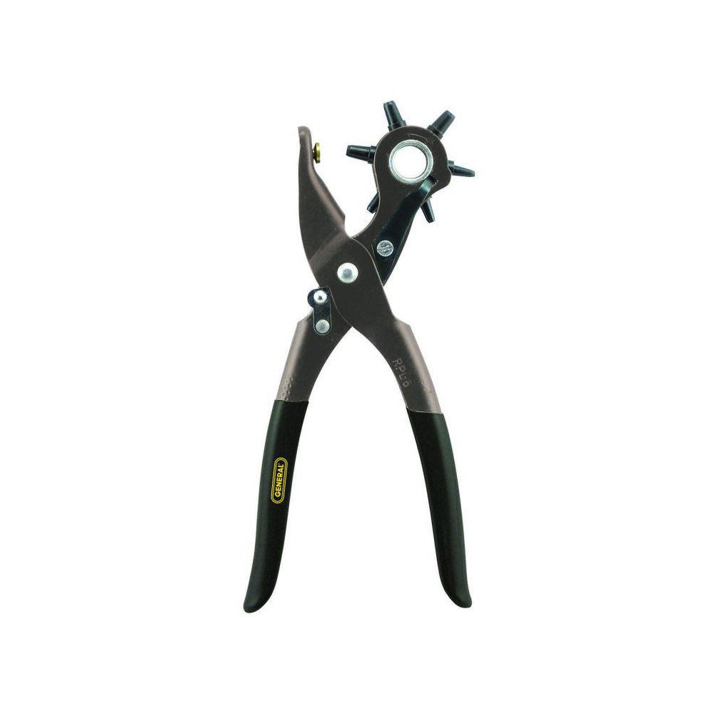 GENERAL FILTERS General 72 Revolving Punch Pliers 6-hole Steel 8.5 Inch