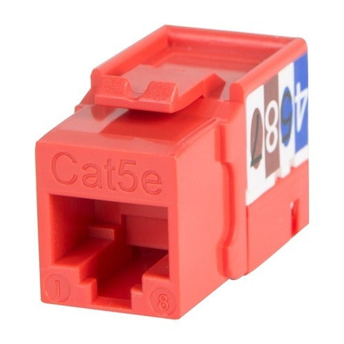 WIREPATH Wirepath WP-CAT5E-RJ45-RE Cat 5e RJ45 Connector Red