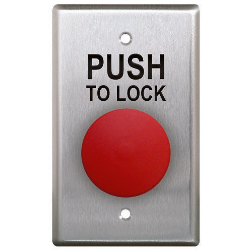 CAMDEN DOOR CONTROLS Camden Door Controls CM-420R/8 Mushroom Push Button Station