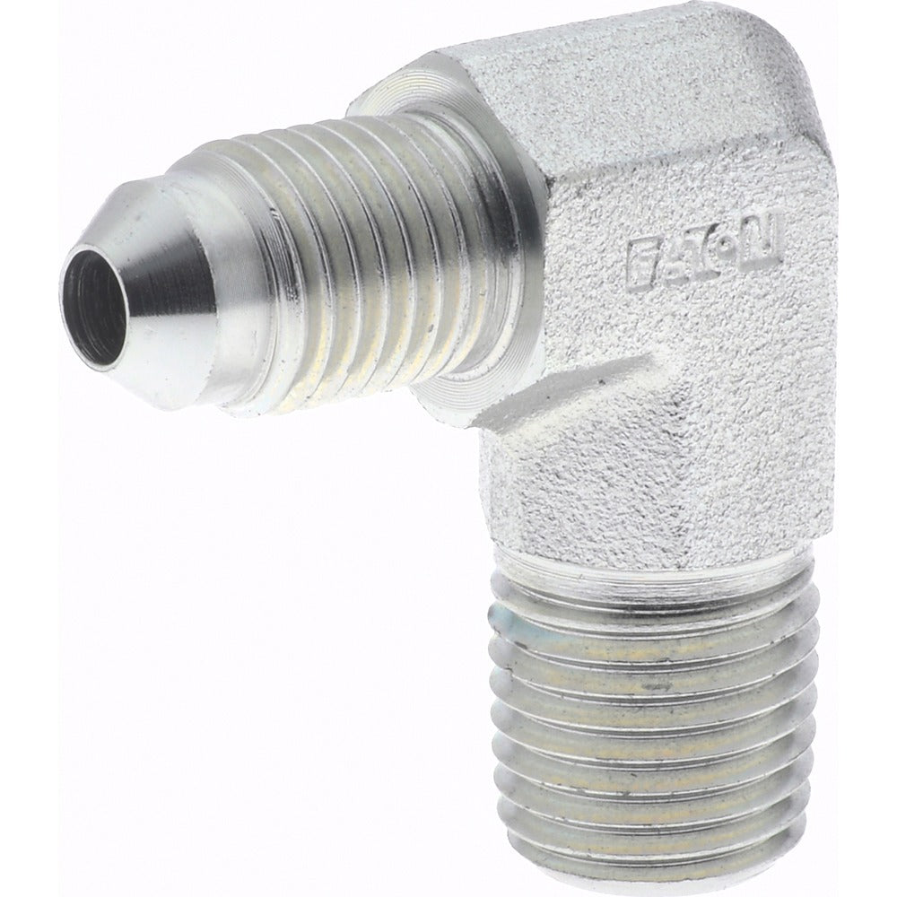 EATON Eaton 2024-4-4S Steel Male Elbow 1/4 in Od 37 Flare