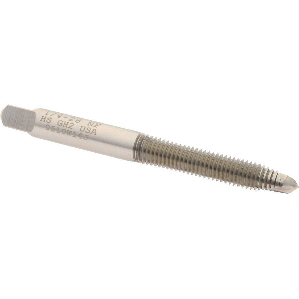 HERTEL Hertel K008363AS Spiral Point Tap 1/4-28 Unf 2 Flute