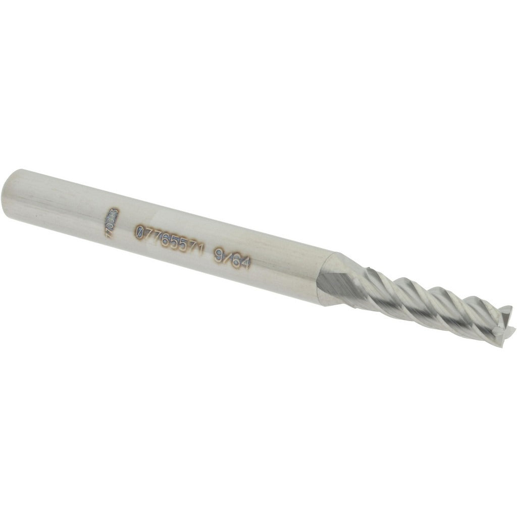 ACCUPRO Accupro 12182397 Square End Mill 9/64 in 4 Flute Carbide