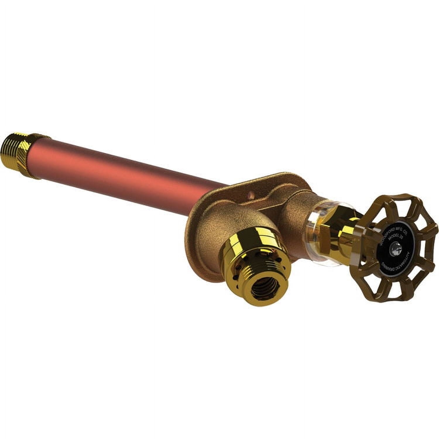WOODFORD Woodford 25P-12 Model 25 freezeless anti-siphon wall faucet 12-inch (replacement 35512)