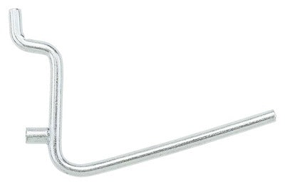 NATIONAL HARDWARE National Mfg N180-001 Zinc Straight Pegboard Hooks 5 Pack
