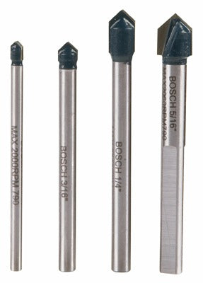 BOSCH Robert Bosch Tool Group GT2000 Glass Tile Bit Set 4pc