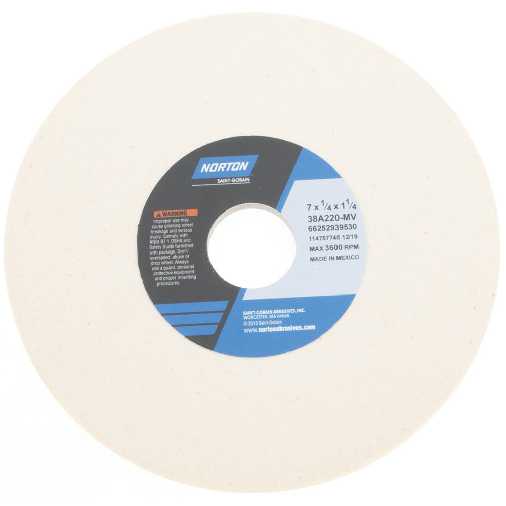 NORTON Norton 66252939530 Surface Grinding Wheel 220 Grit 7 in