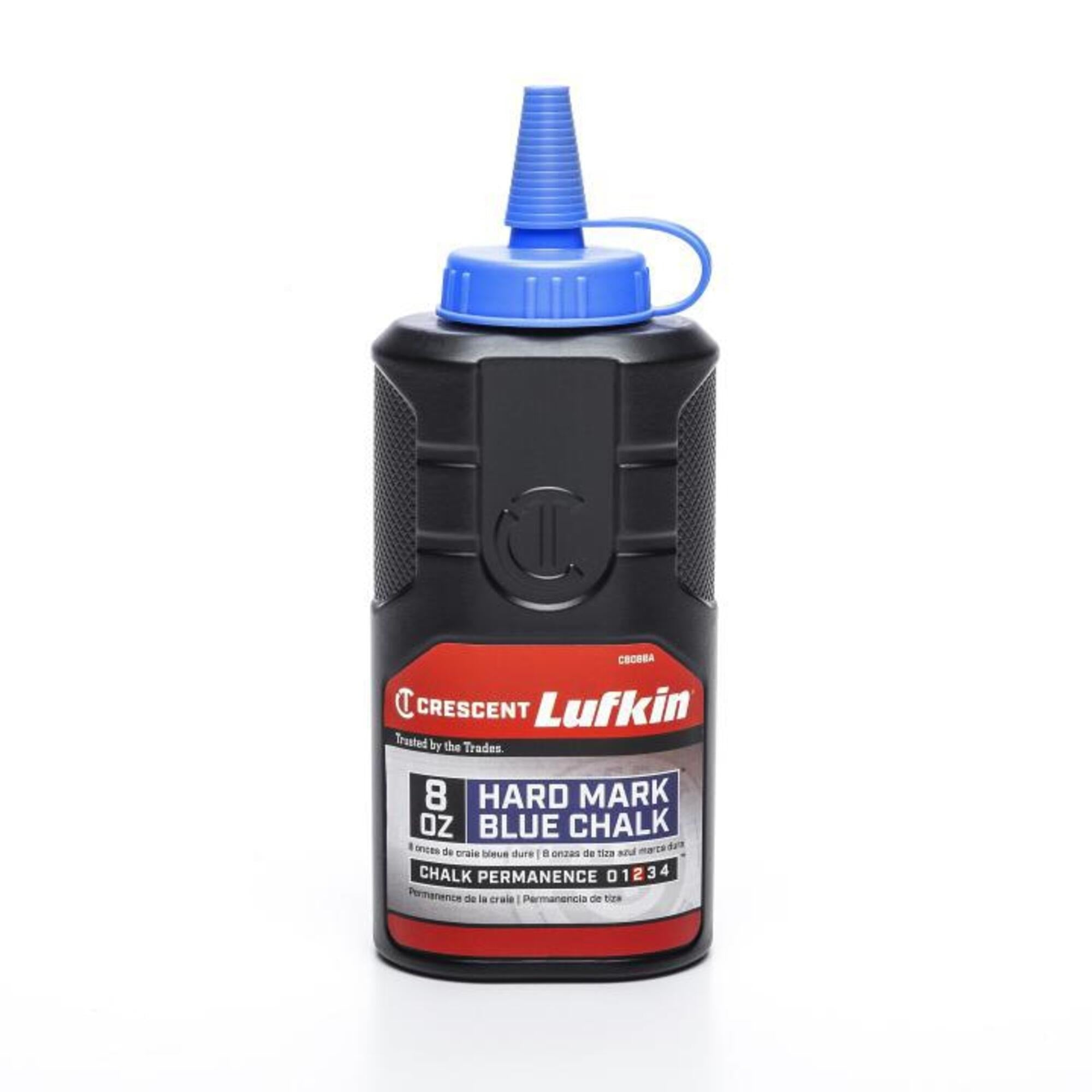 APEX Apex cb08ba Blue Advanced Chalk Bottle 8 Oz