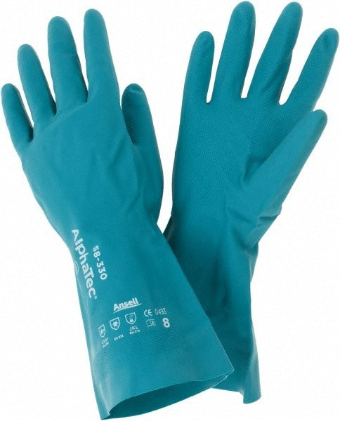 ANSELL Ansell 284971 Chemical Resistant Gloves Medium Nitrile
