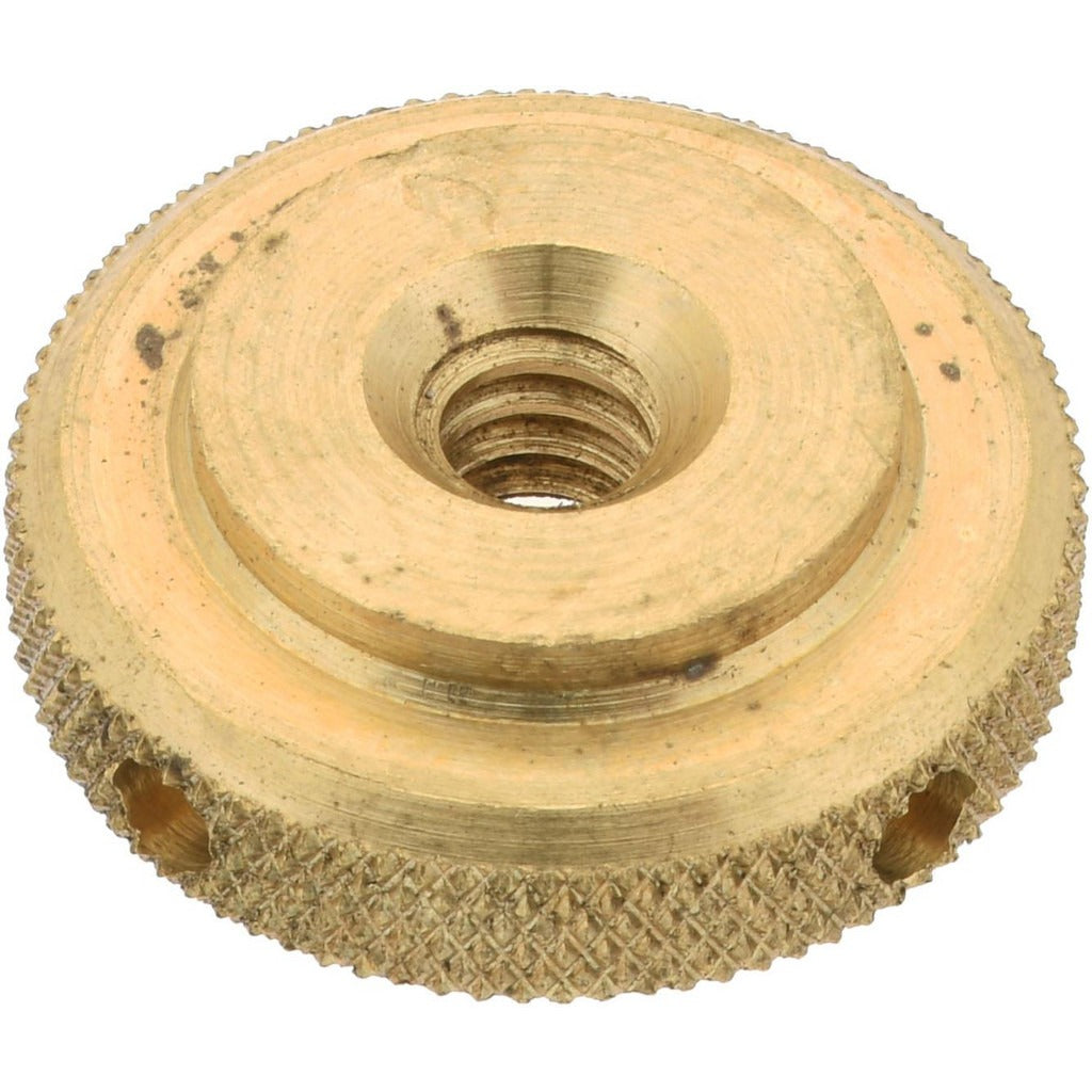 GIBRALTAR Gibraltar KN-10B-G Brass Knurled Check Nut 10-24 Unc