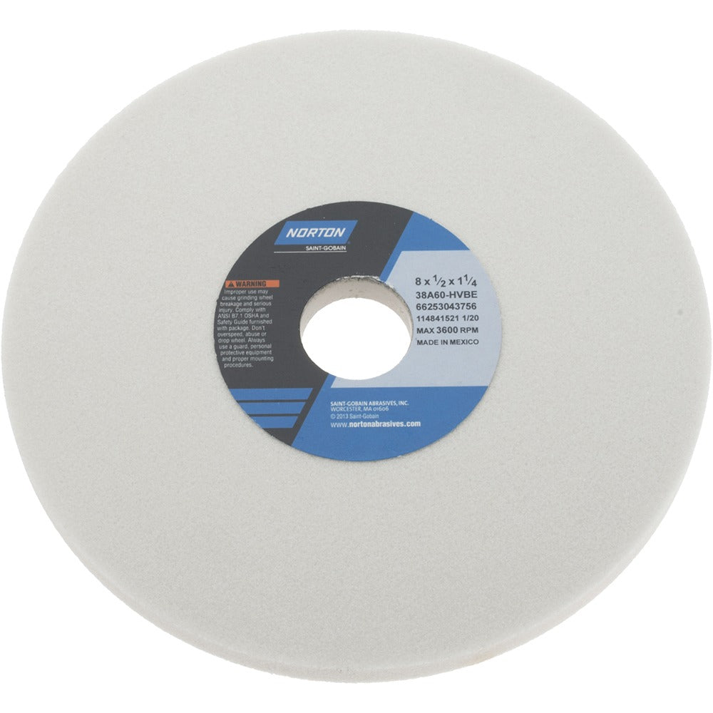 NORTON Norton 66253043756 Surface Grinding Wheel 8in 60 Grit