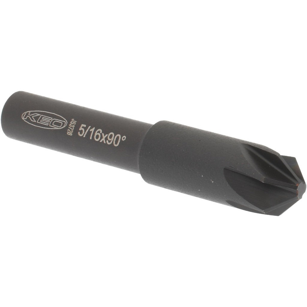 KEO Keo 919-000-377 Countersink 5/16 in 90 Degree 6 Flute Hss