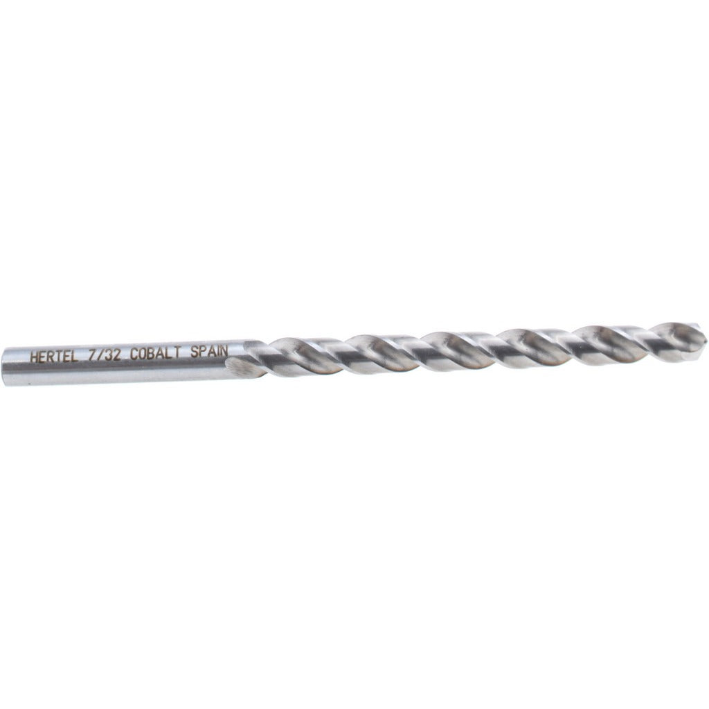 HERTEL Hertel 42141 Cobalt Jobber Drill Bit 7/32 in