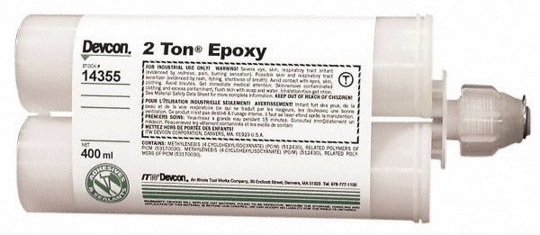 DEVCON Devcon 14355 Two-part Epoxy 400 Ml Cartridge Adhesive