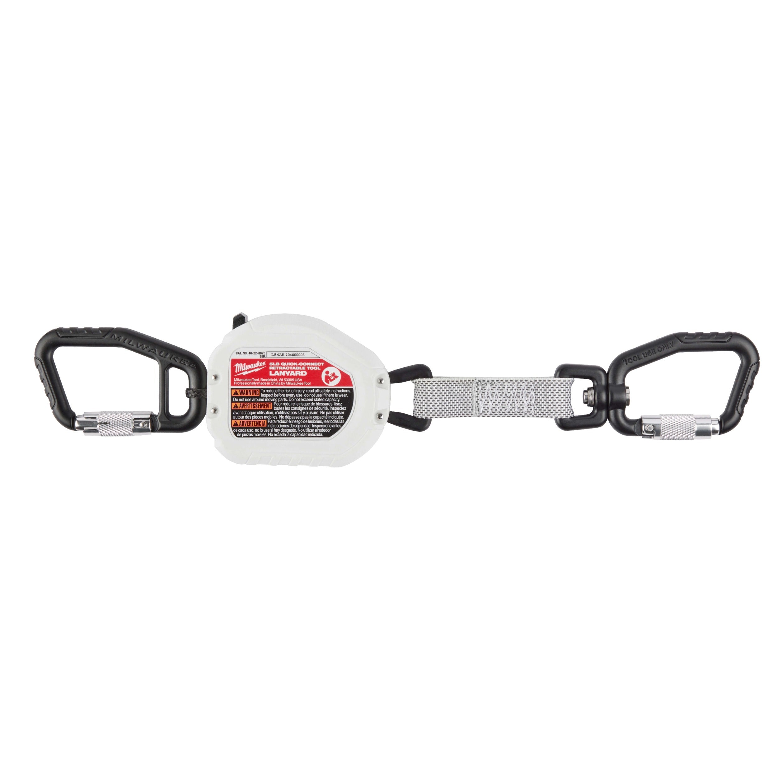 MILWAUKEE Milwaukee 48-22-8825 Retractable Tool Lanyard 5 lb (50 in)