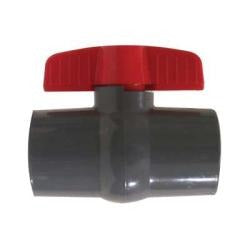 MIDLAND INDUSTRIES Midland Industries 899054 Pvc Ball Valve 1-1/2 in Socket Sch 80