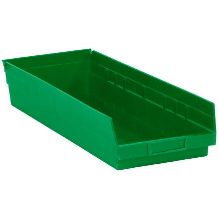 BSC PREFERRED Bsc Preferred BINPS123G Nestable Plastic Storage Bin