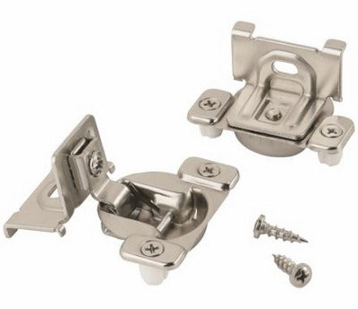 AMEROCK Amerock BPR2811J2314 Concealed Hinge 1/2 in Overlay Nickel