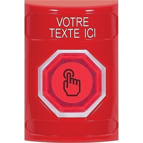 STI Safety Technology SS2006ZA-FR Red Momentary Illuminated Button