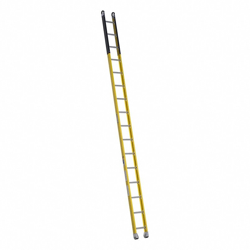 WERNER Werner m7116-1 Fiberglass Manhole Ladder 16 Ft 375 Lb