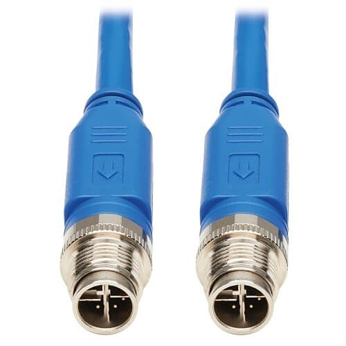 TRIPP LITE Tripp Lite NM12-601-01M-BL M12 Cat6 Utp Patch Cable 1M
