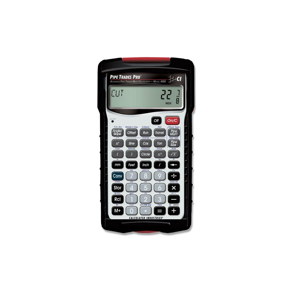 CALCULATED INDUSTRIES Calculated Industries 4095 Pipe Trades Calculator 58 Function