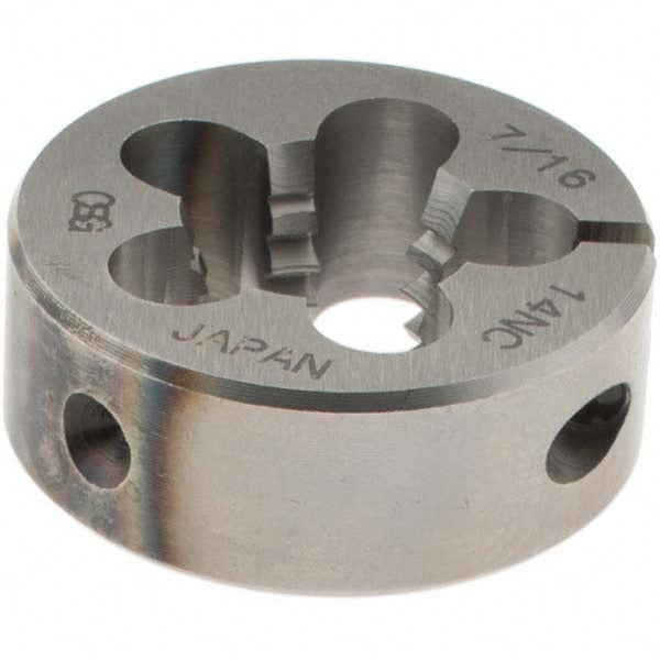 OSG Osg 2703700 Round Threading Die 7/16-14 1 Inch Od Hss