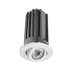 Juno Lighting 2LEDTRIMG2DC30K90CRISPWWH 2 LED Gen 2 Round Trim Module 3000K 90 CRI Spot White Cone White Trim Ring