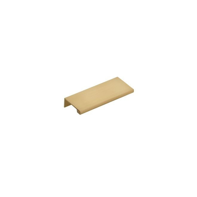 EMTEK Emtek 87100US4 Edge Cabinet Pull 3in Cc Satin Brass
