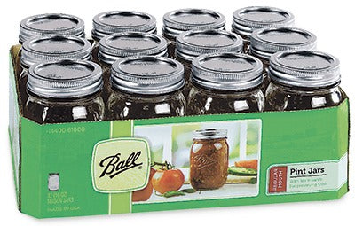 BALL Rubbermaid Inc/jarden 61000 Ball Mason Jar 12 Pack