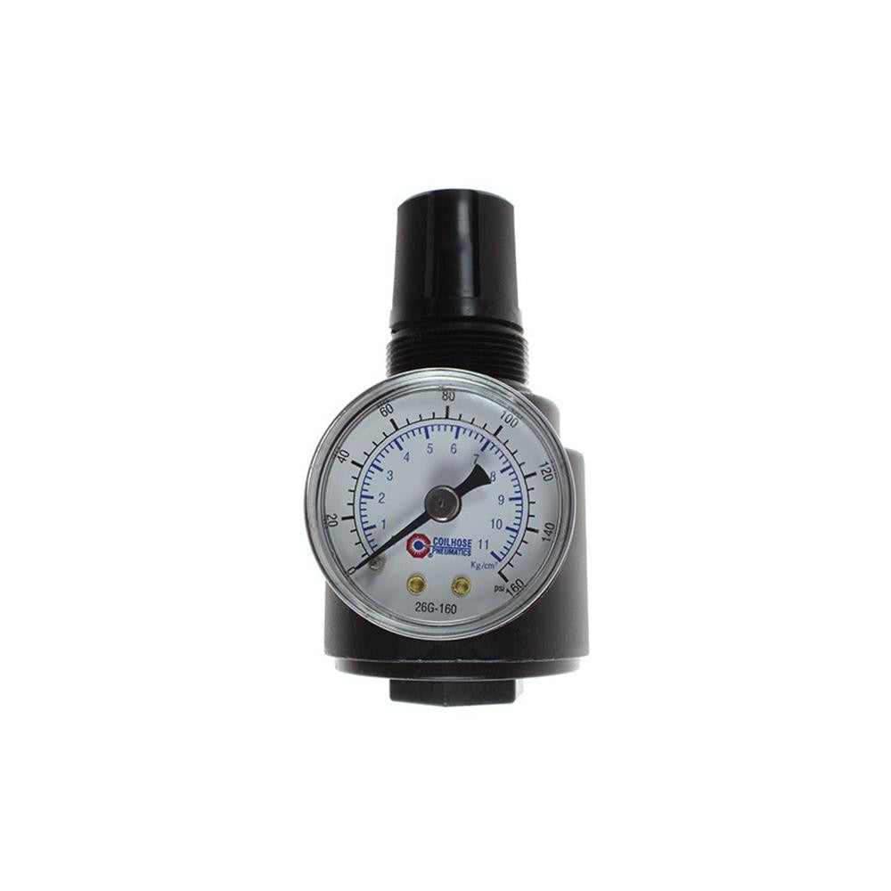 COILHOSE PNEUMATICS Coilhose Pneumatics 26R2-G Compact Air Regulator 1/4 Npt