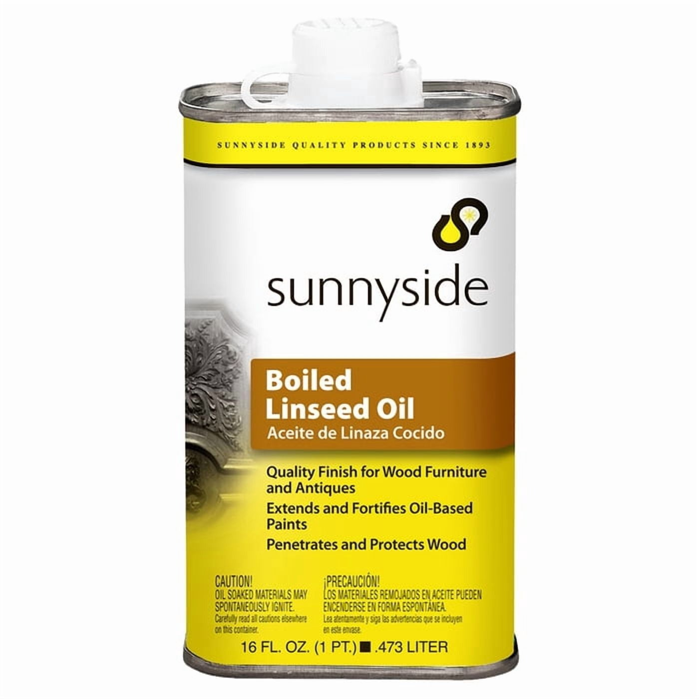 SUNNYSIDE Sunnyside 87216 Boiled Linseed Oil (1 Pt)