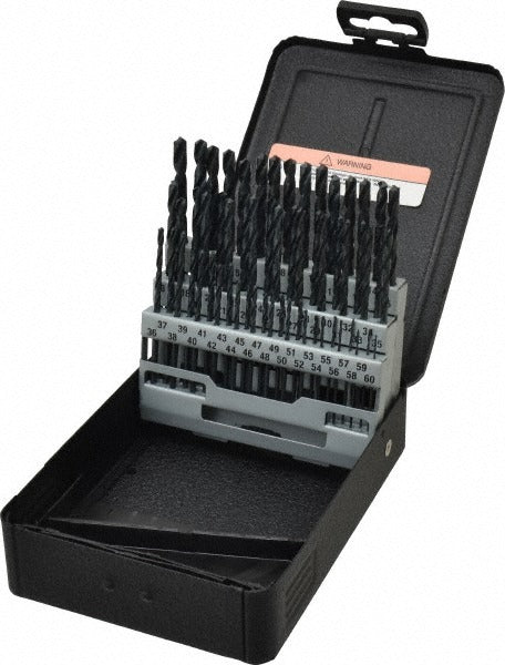 TRIUMPH TWIST DRILL Triumph Twist Drill 099820 Jobber Drill Bit Set 60 Pc