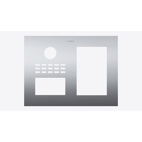 DOORBIRD Doorbird 429601585 Intercom Faceplate Polished Chrome