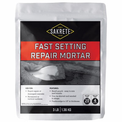 SAKRETE Sakrete 65450053 Repair Mortar 3 Lb Tuckpointing