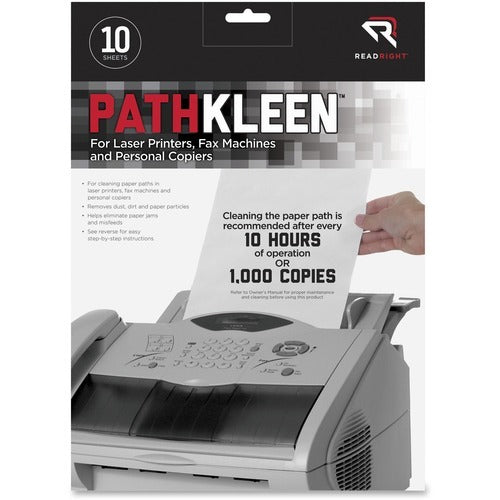 READ RIGHT Read/right REARR1237 Pathkleen Cleaning Sheets 10-pack