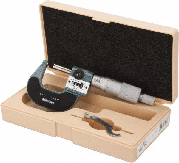 MITUTOYO Mitutoyo 295-153 Spherical Face Micrometer 1 Inch
