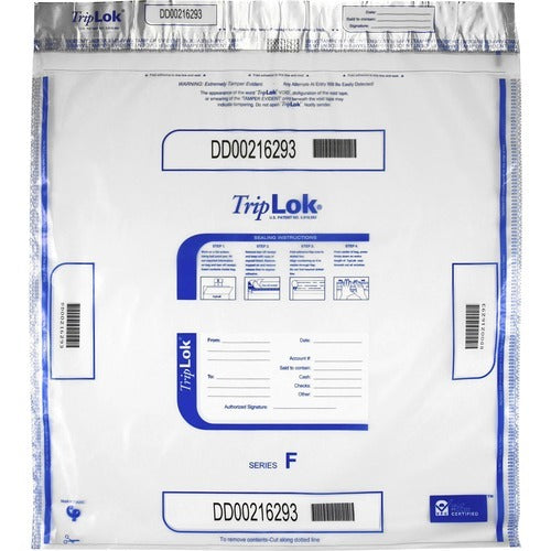 CONTROLTEK Controltek CNK585064 Security Deposit Bag 20x20 in 5-pack